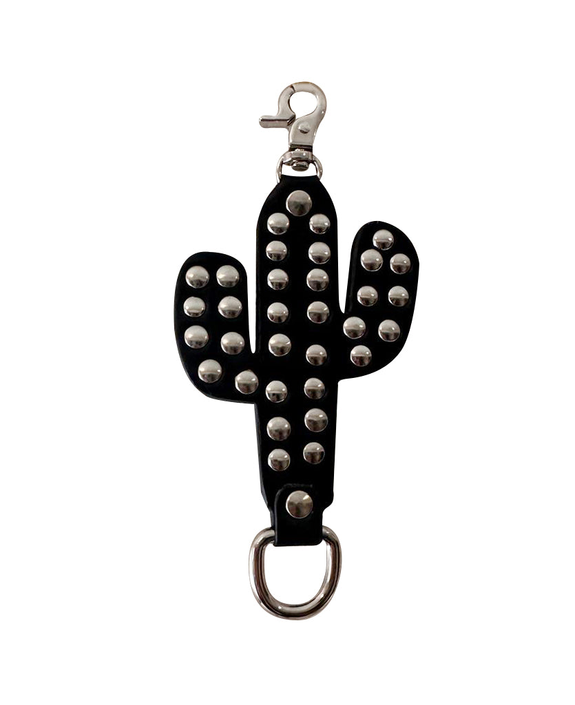 Boho bag charm leather