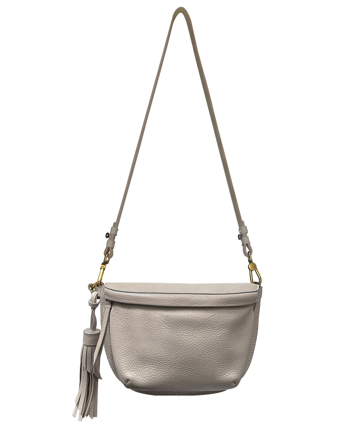 Fem Taupe Leather Fanny pack - Crossbody