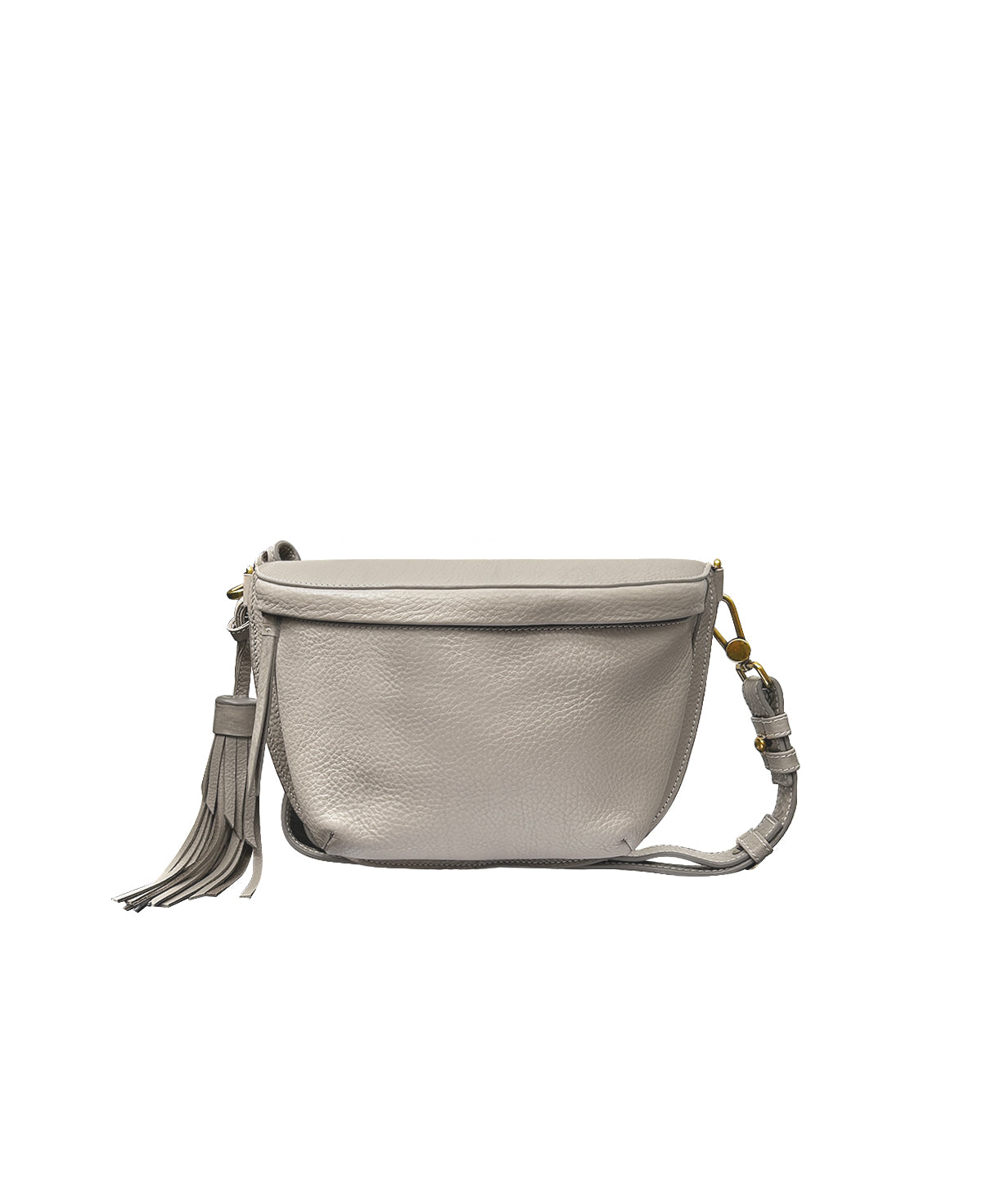 Fem Taupe Leather Fanny pack - Crossbody
