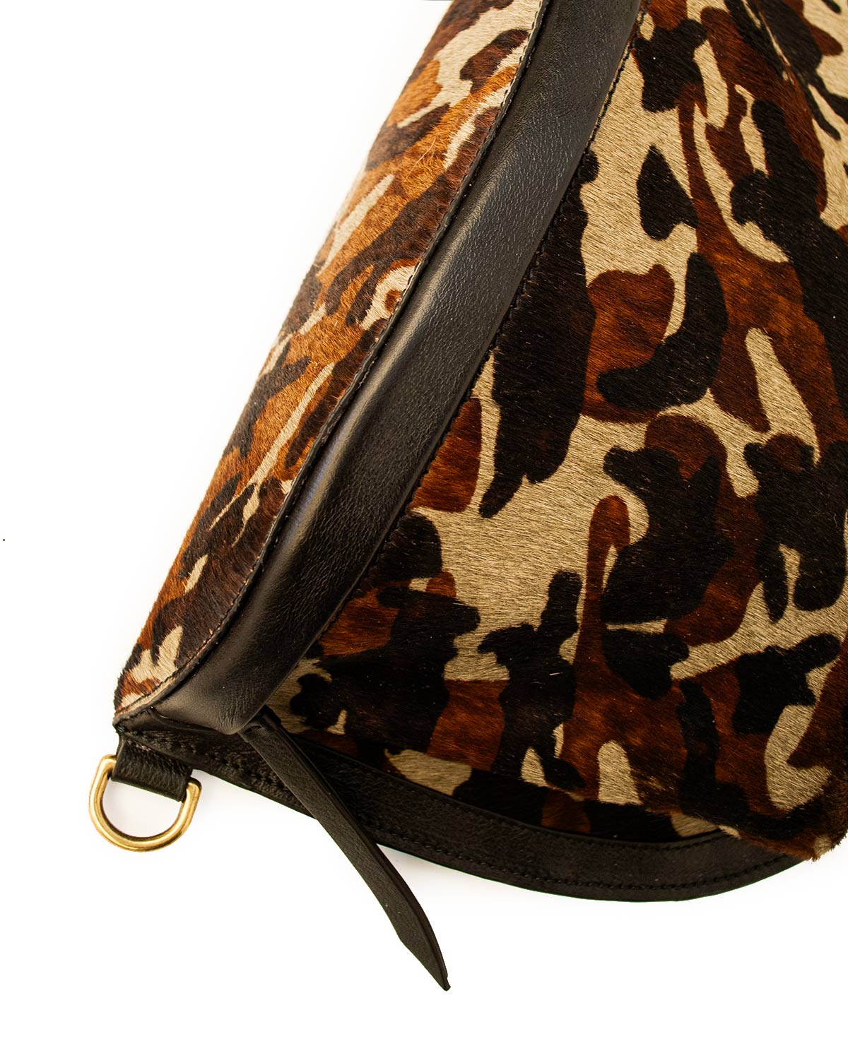 The Camo Fur Crossbody Bag