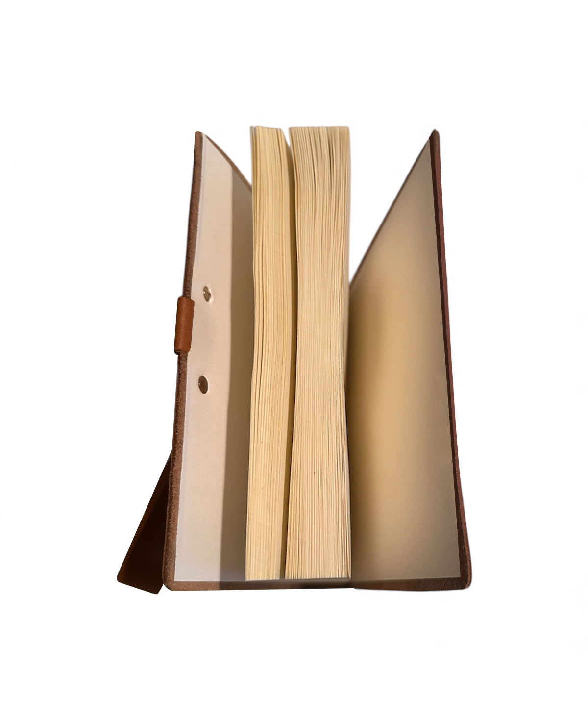 Textured Brown Leather Thick Journal: Executive Gift, Agenda & Travel Notebook