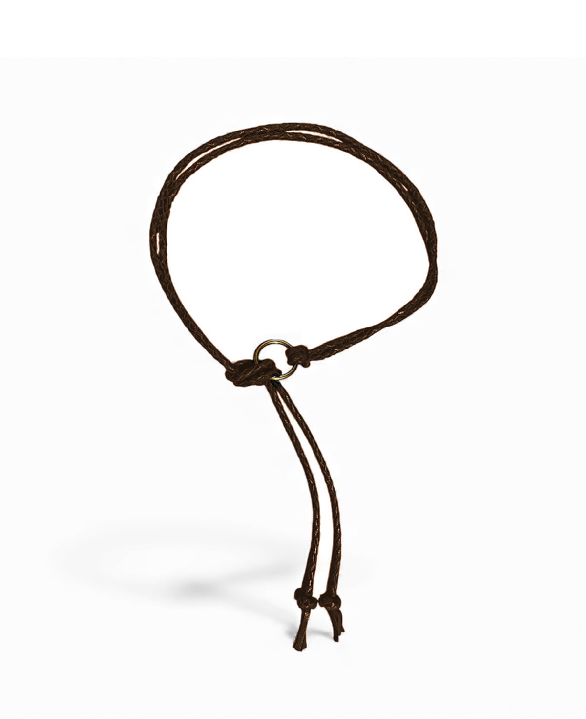 Boho Chic Braided Brown Leather Belt & Necklace - Fully Adjustable