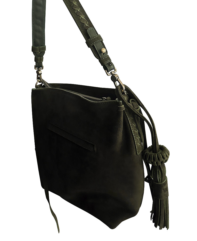 Real Leather Crossbody