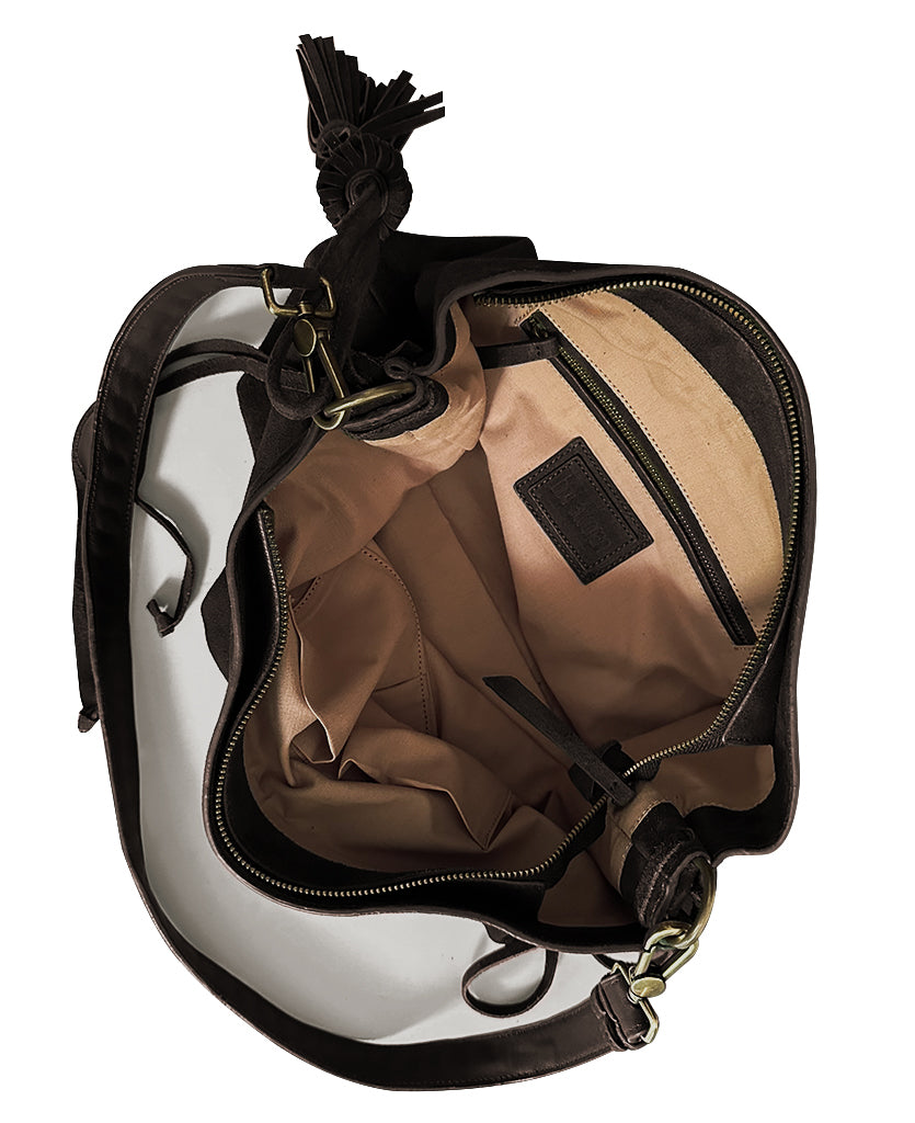 Suede Work Bag for Women