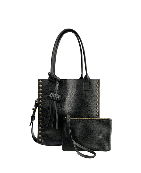 Mini Tzeltal Black Leather Crossbody bag – bixi awotan