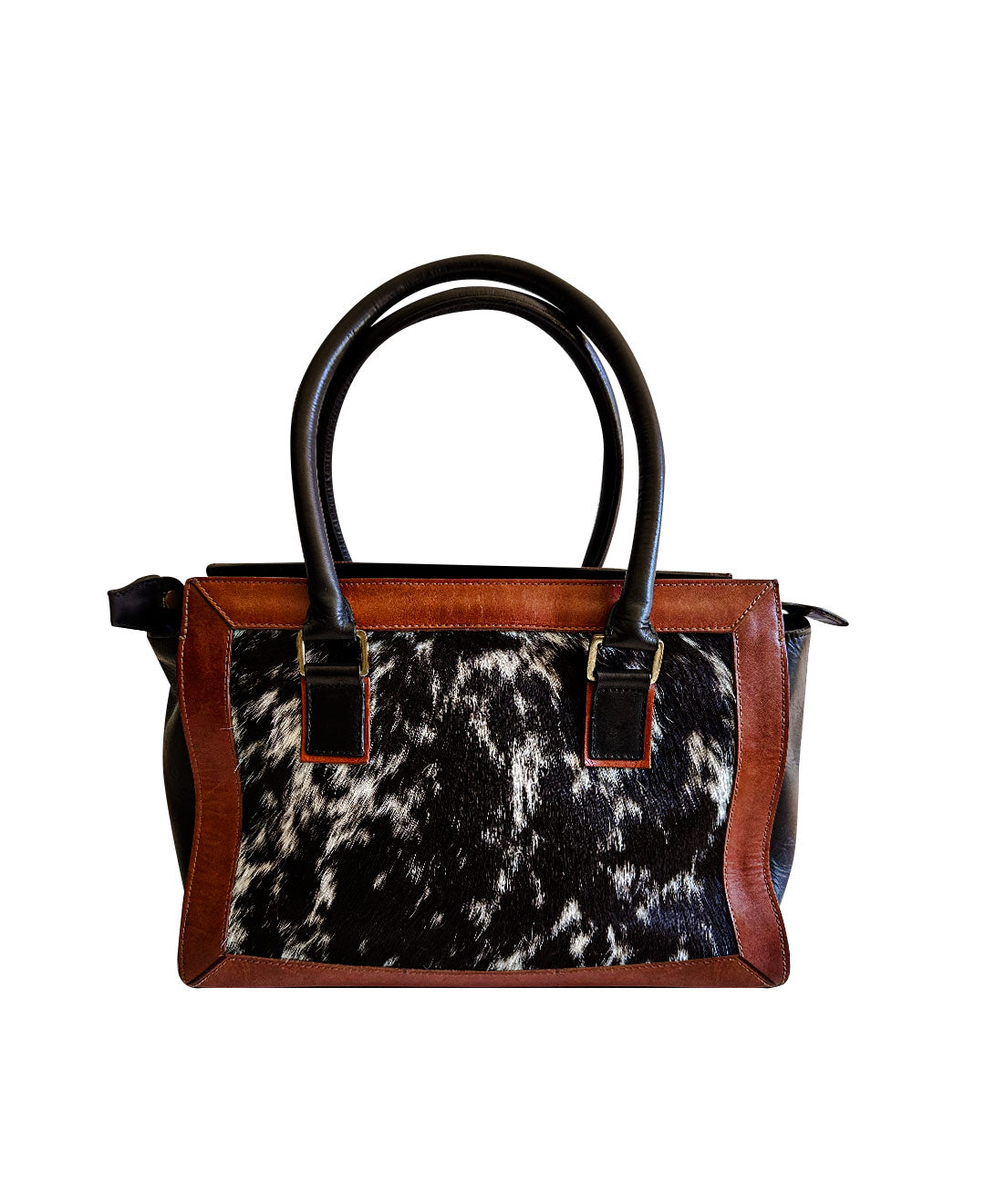 Second Chance Pre-Loved B/W Cowhide Brown Leather Bag: The lifecycle of our Bixi bags