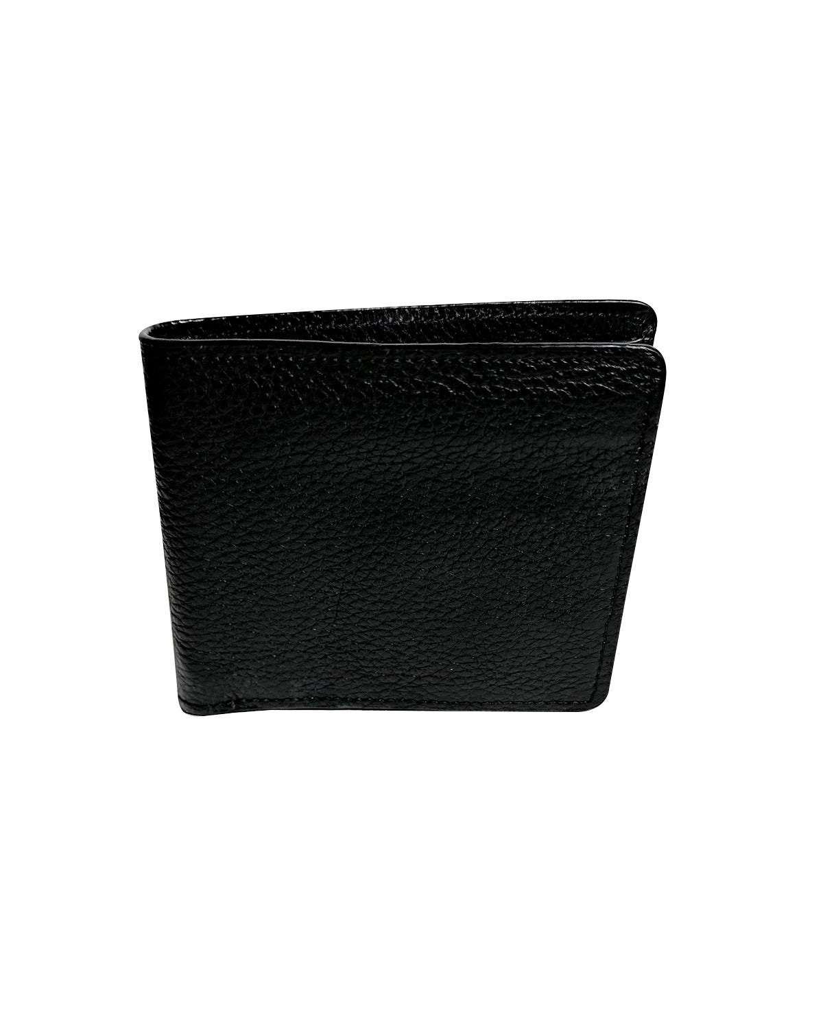 Bruno Black Leather Bifold Wallet