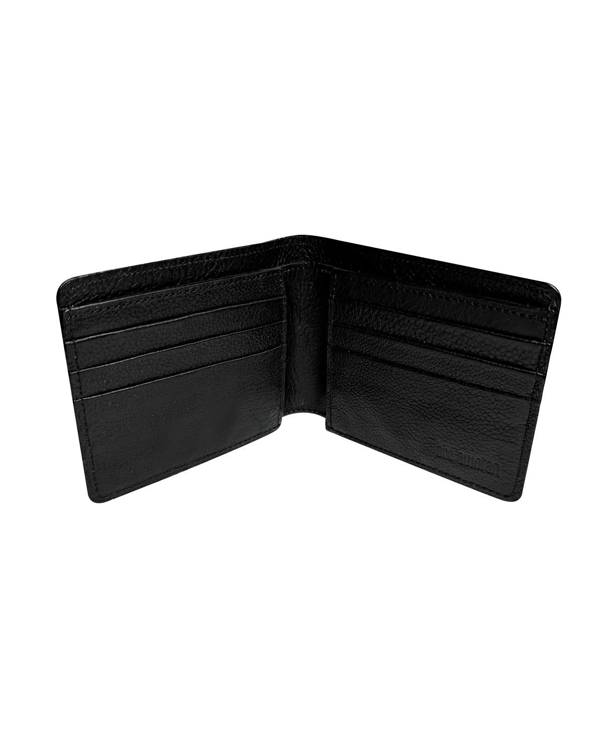 Bruno Black Leather Bifold Wallet