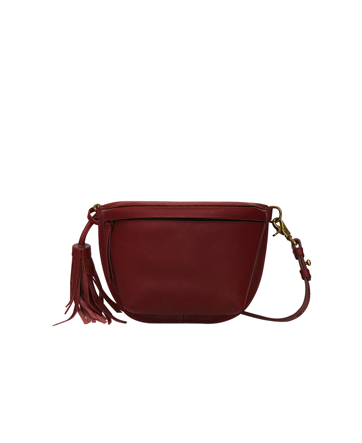 Fem Cognac Leather Fanny pack - Crossbody