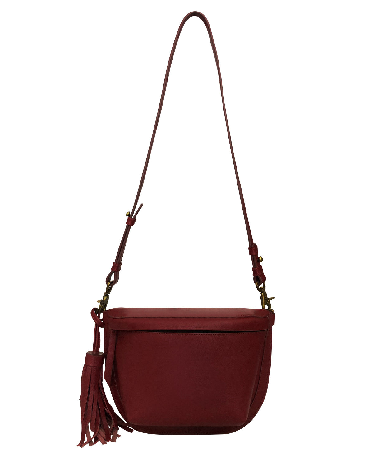 Fem Cognac Leather Fanny pack - Crossbody