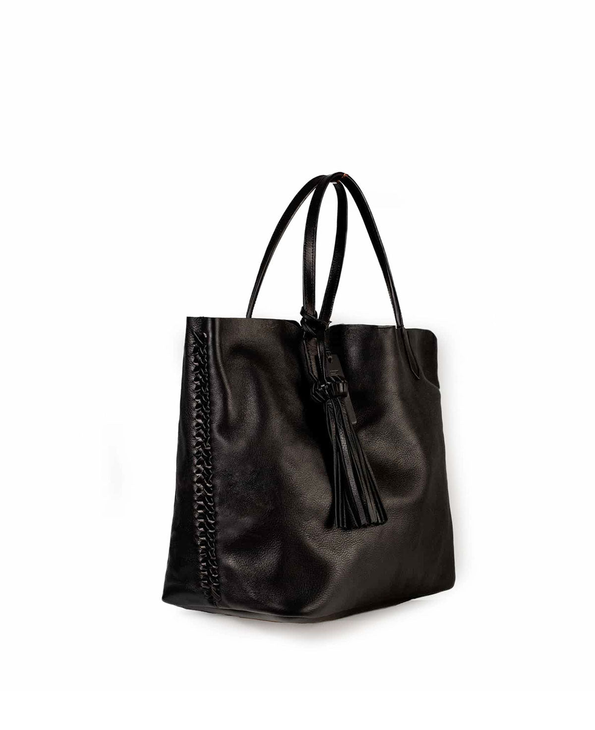 Large Tote Black Lidia Leather Bag