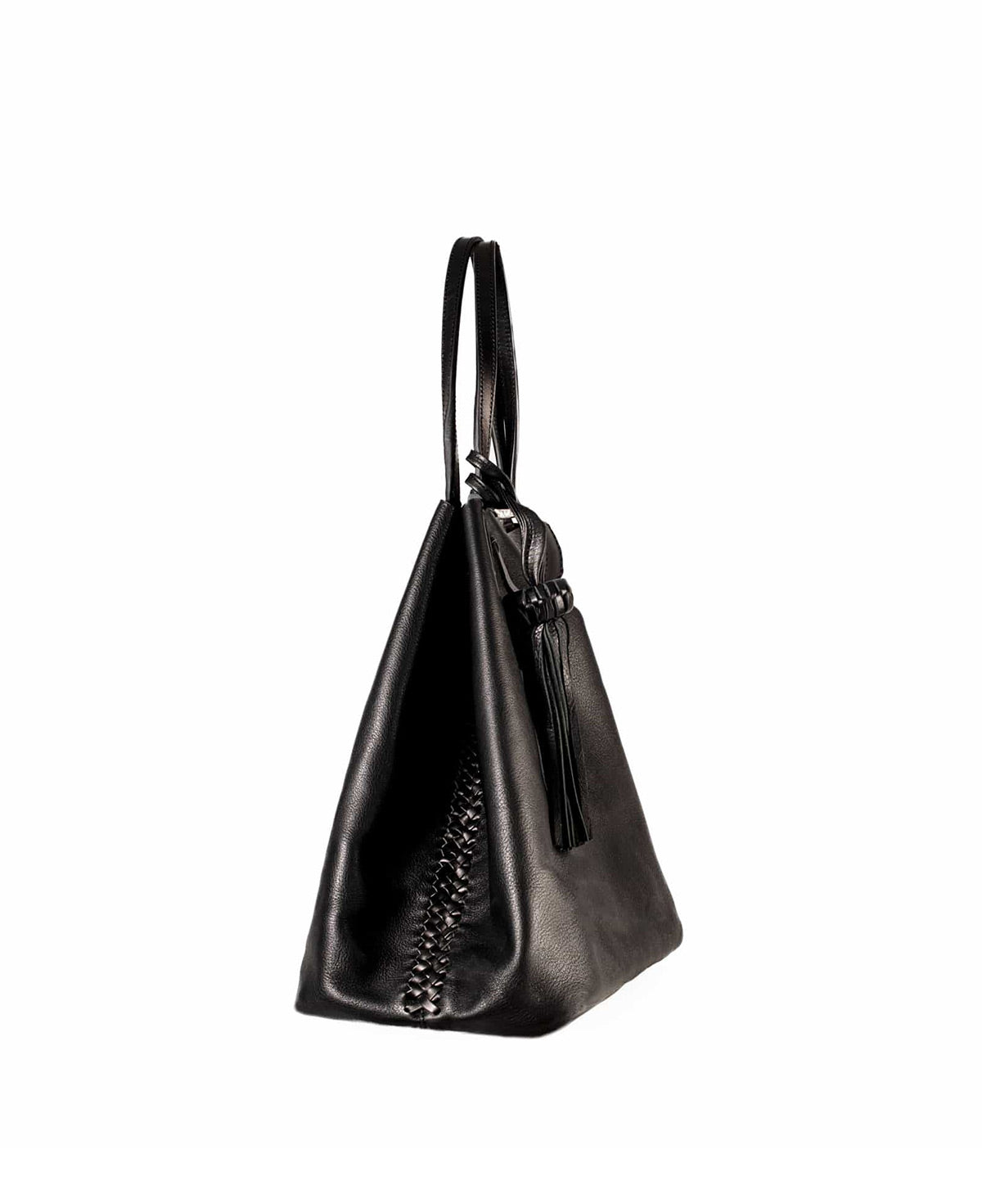 Large Tote Black Lidia Leather Bag