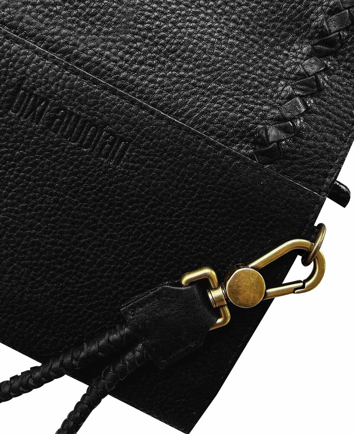 Black Mila Bifold Leather Wallet