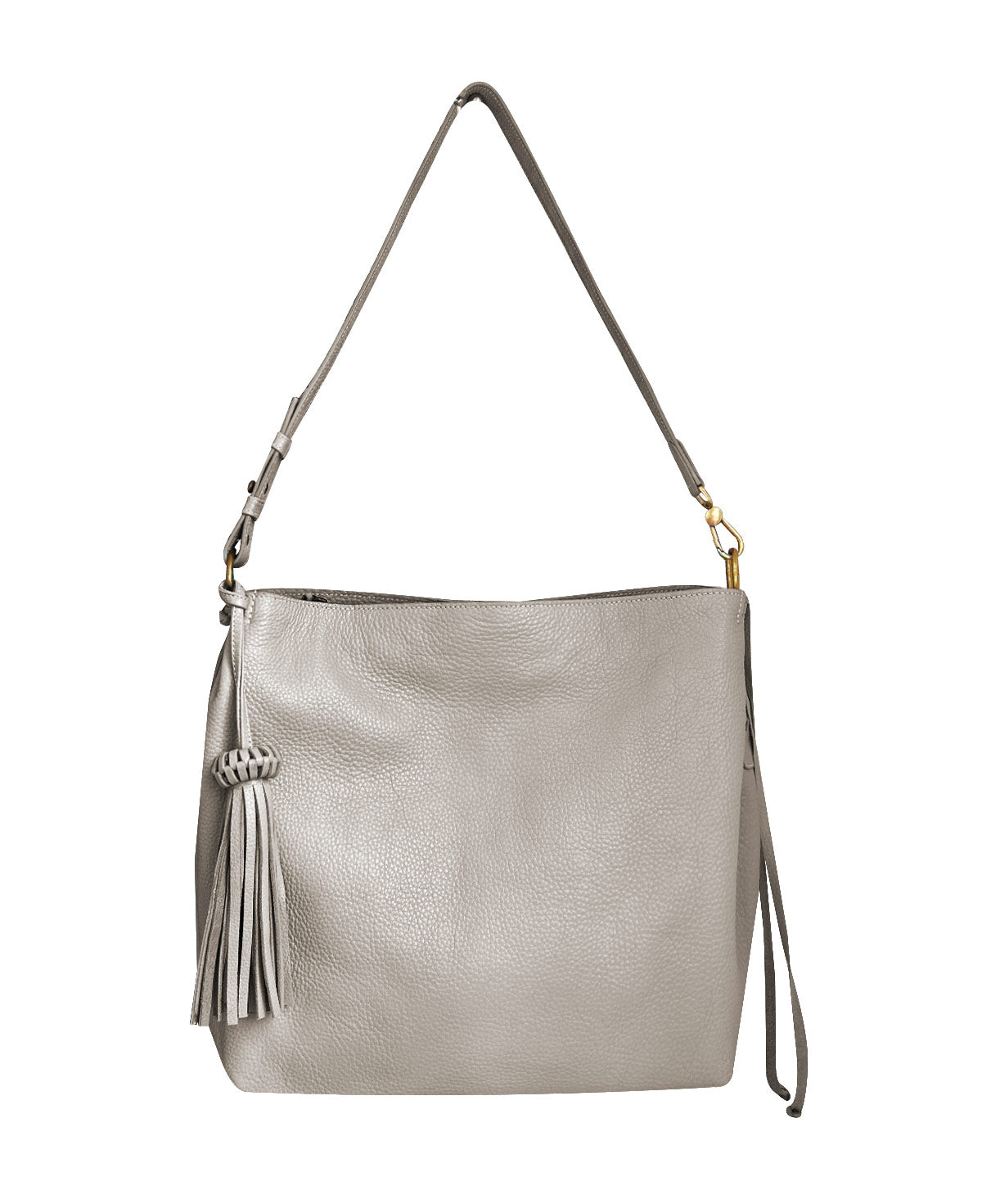 Shoulder Bag Bacalar Taupe Leather