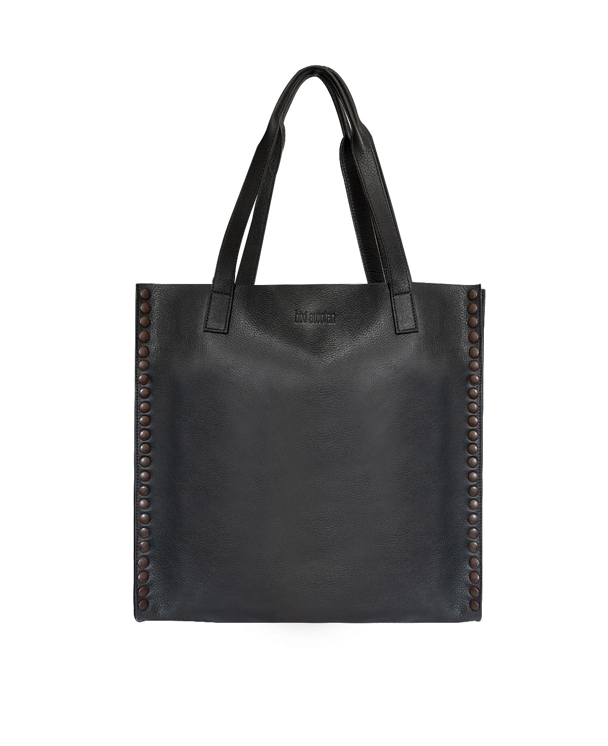 Tote Black Leather Tzeltal Bag