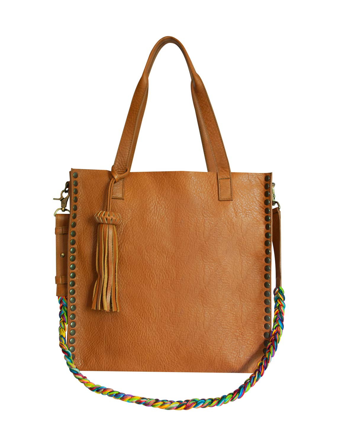 Tote Tan Leather Tzeltal Bag